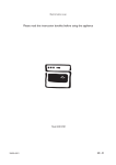 Electrolux EOB 5700 User's Manual