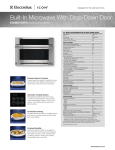 Electrolux E30MO75HPS User's Manual