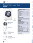 Electrolux EIED55H User's Manual