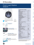 Electrolux EIFLW55HIW User's Manual