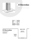 Electrolux E36WC75G User's Manual