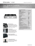 Electrolux E36EC75ESS User's Manual
