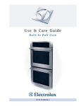 Electrolux E30EW85GPS User's Manual
