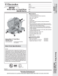 Electrolux Dito 601579 User's Manual