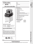 Electrolux Dito 601372 User's Manual