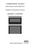 Electrolux D1100-4 User's Manual