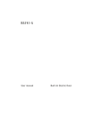 Electrolux B5741-5 User's Manual