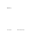 Electrolux B3741-5 User's Manual