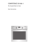 Electrolux B1180-1 User's Manual