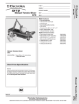 Electrolux 601443 (CT6U) User's Manual