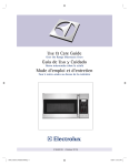 Electrolux EI30SM35QS Owner's Guide