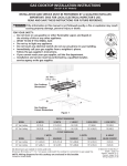 Electrolux EW30GC55GB Installation Instructions