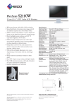 Eizo FlexScan S2110W User's Manual