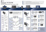 Eizo FlexScan EV2023W User's Manual