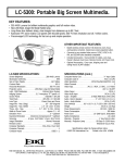 Eiki LC-5300 User's Manual