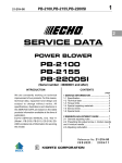 Echo PB-220SI User's Manual