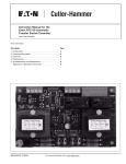Eaton Electrical RTC-50 User's Manual