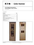 Eaton Electrical Magnum Transfer Switch User's Manual