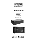 Earthquake Sound CP-8 User's Manual