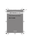 Dynex DX-C114200 User's Manual