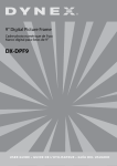 Dynex DX-DPF9 User's Manual