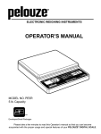 DYMO PE5R User's Manual