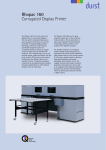 Durst Rhopac 160 User's Manual