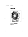 Duracraft pmnDT-7 Series Owner's Manual