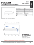 Duracell CR2450 User's Manual