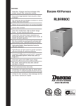 Ducane (HVAC) RLBF/R80C User's Manual