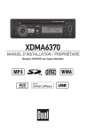 Dual SD XDMA6370 User's Manual