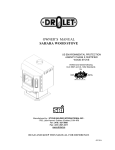Drolet DB03505 User's Manual