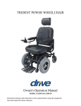 Drive Medical Design Mobility Aid 2850-18 User's Manual
