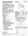 Draper AeroLift 50 User's Manual