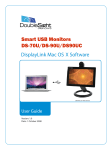 DoubleSight Displays DS90UC User's Manual