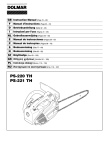 Dolmar PS-220 TH User's Manual