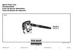 Dolmar PB-251.4 User's Manual