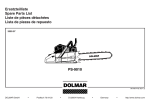 Dolmar PS-9010 User's Manual