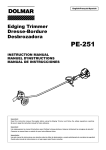 Dolmar PE-251 User's Manual
