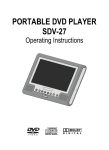 Dolby Laboratories SDV-27 User's Manual