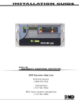 DMP Electronics SCS-1R User's Manual