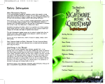 Disney Interactive Studios The Nightmare Before Christmas: Oogie's Revenge User's Manual