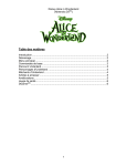 Disney Interactive Studios Alice in Wonderland for Nintendo DS User's Manual