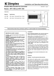 Dimplex WFC 3NS User's Manual