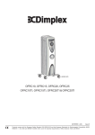 Dimplex OFRC10 User's Manual