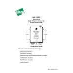 Digi FASTTWIST MIL-190C User's Manual