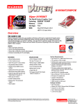 Diamond Multimedia Radeon X1950XT256PCIE User's Manual