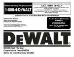 DeWalt D24000 Instruction Manual