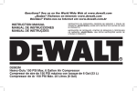 DeWalt D2002M Instruction Manual