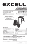 DeVillbiss Air Power Company Excell A20118 User's Manual